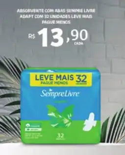 Bahamas Mix Absorvente com abas sempre livre adapt oferta
