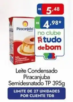 Supermercados Rondon Leite Condensado Piracanjuba Semidesnatado TP oferta