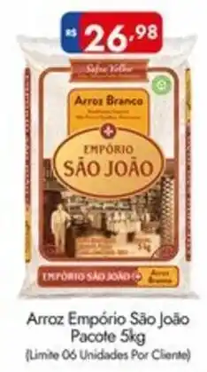 Supermercados Rondon Arroz Empório São João Pacote oferta