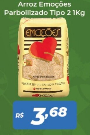 Atakarejo Arroz Emocoes Parbolizado Tipo2 1kg oferta