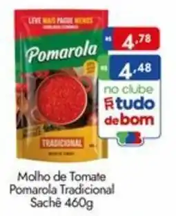 Supermercados Rondon Molho de Tomate Pomarola Tradicional Sachê oferta