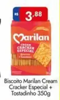 Supermercados Rondon Biscoito Marilan Cream Cracker Especial + Tostadinho oferta