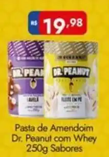 Supermercados Rondon Pasta de Amendoim Dr. Peanut com Whey Sabores oferta