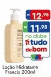 Supermercados Rondon Loção Hidratante Francis oferta