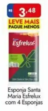 Supermercados Rondon Esponja Santa Maria Esfrelux oferta