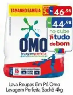Supermercados Rondon Lava Roupas Em Pó Omo Lavagem Perfeita Sachê oferta