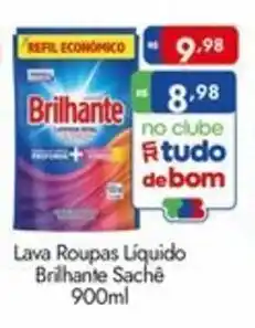 Supermercados Rondon Lava Roupas Líquido Brilhante Sache oferta