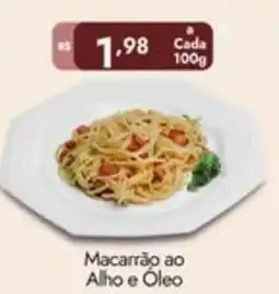 Supermercados Rondon Macarrão ao Alho e Óleo oferta