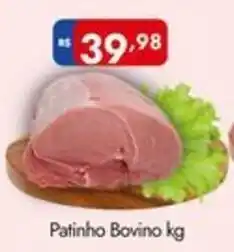 Supermercados Rondon Patinho Bovino oferta