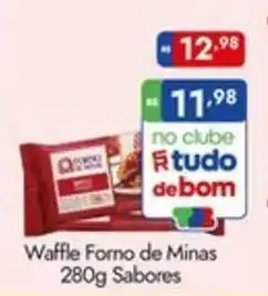Supermercados Rondon Waffle Forno de Minas Sabores oferta