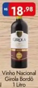 Supermercados Rondon Vinho Nacional Girola Bordo oferta