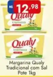 Supermercados Rondon Margarina Qualy Tradicional com Sal Pote oferta