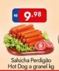Supermercados Rondon Salsicha Perdigão Hot Dog a granel oferta