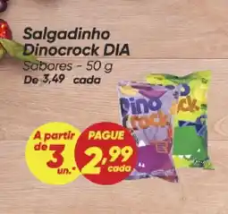 Dia Salgadinho Dinocrock DIA Sabores oferta