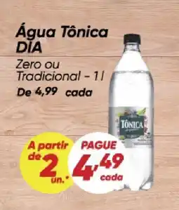 Dia Água Tônica DIA oferta