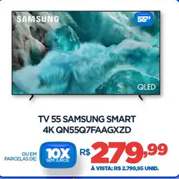 DB Supermercados Tv 55 samsung smart 4K QN55Q7FAAGXZD oferta