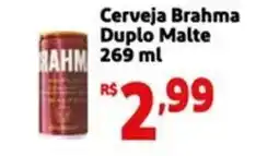 Mini Extra Cerveja Brahma Duplo Malte oferta