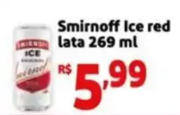 Mini Extra Smirnoff Ice red lata oferta