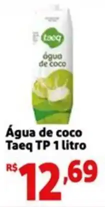 Mini Extra Água de coco Taeq TP oferta