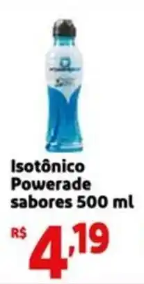 Mini Extra Isotônico Powerade sabores oferta