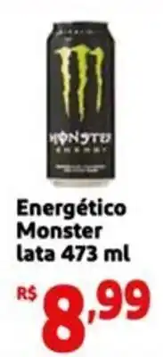Mini Extra Energético Monster Lata oferta