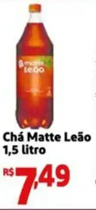 Mini Extra Chá Matte Leão oferta