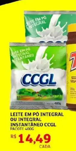 Assaí Atacadista Leite em po integral ou integral instantâneo ccgl pacote oferta