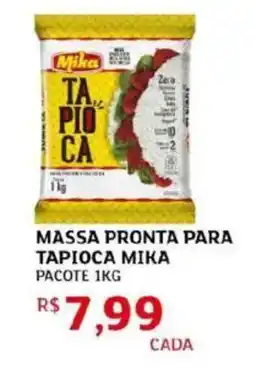 Assaí Atacadista Massa pronta para tapioca mika pacote oferta
