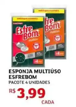 Assaí Atacadista Esponja multiúso esfrebom oferta