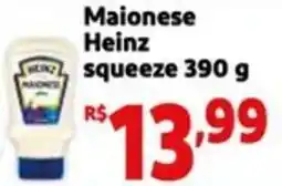 Mini Extra Maionese Heinz squeeze oferta