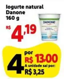 Mini Extra logurte natural Danone oferta