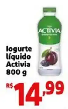 Mini Extra logurte Líquido Activia oferta