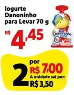 Mini Extra logurte Danoninho para Levar oferta