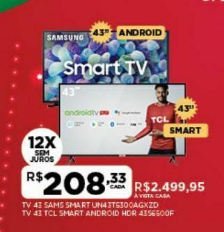 DB Supermercados Tv led samsung oferta