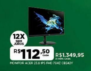 DB Supermercados Monitor acer oferta