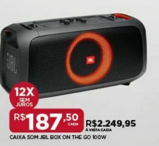 DB Supermercados Caixa amplificada jbl oferta
