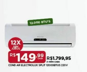 DB Supermercados Ar condicionado electrolux oferta