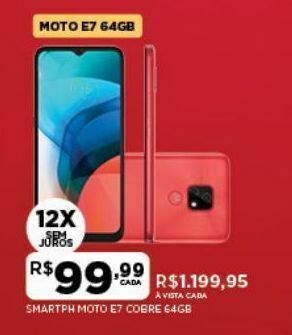 DB Supermercados Telefones motorola oferta