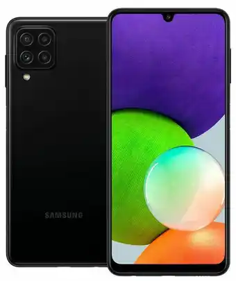 DB Supermercados Smartphone samsung galaxy a22 128gb bco, pto, vde, viol oferta
