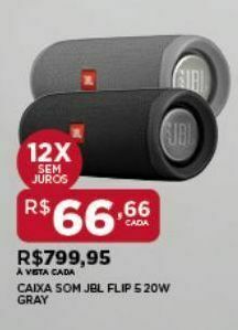 DB Supermercados Caixa amplificada jbl oferta