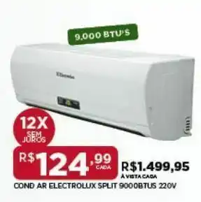 DB Supermercados Ar condicionado electrolux oferta