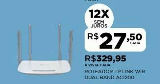 DB Supermercados Roteador tp-link oferta