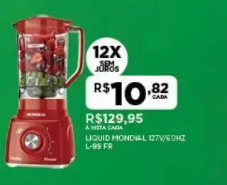 Liquidificador mondial