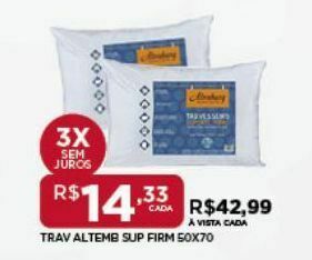 DB Supermercados Almofadas oferta