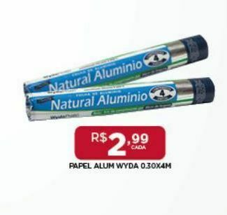 DB Supermercados Papel alumínio oferta