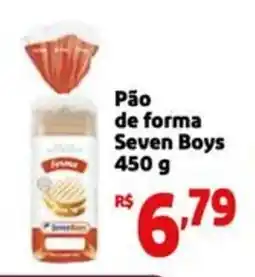 Mini Extra Pão de forma Seven Boys oferta