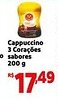 Mini Extra Cappuccino 3 Corações sabores oferta