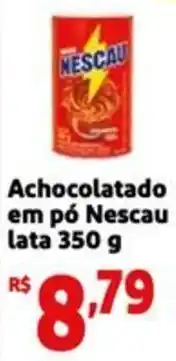 Mini Extra Achocolatado em po Nescau Lata oferta