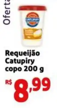 Mini Extra Requeijão Catupiry copo oferta
