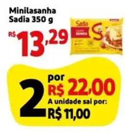 Mini Extra Minilasanha Sadia oferta